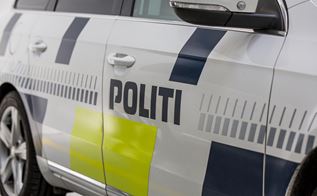En dansk politibil