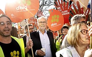 Dennis Kristensen foran Forligsen blandt aktivister