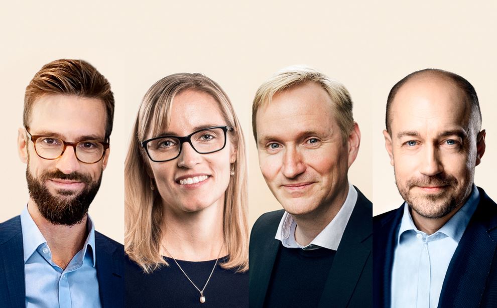 Christian Harsløf, Stephanie Lose, Ulrich Schmidt, Magnus Heunicke 