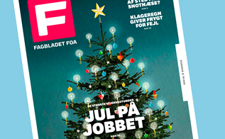 Forside af det trykte Fagbladet FOA nr. 6/2022