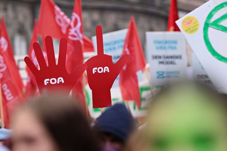 FOA hænder til demonstration for bevar store bededag